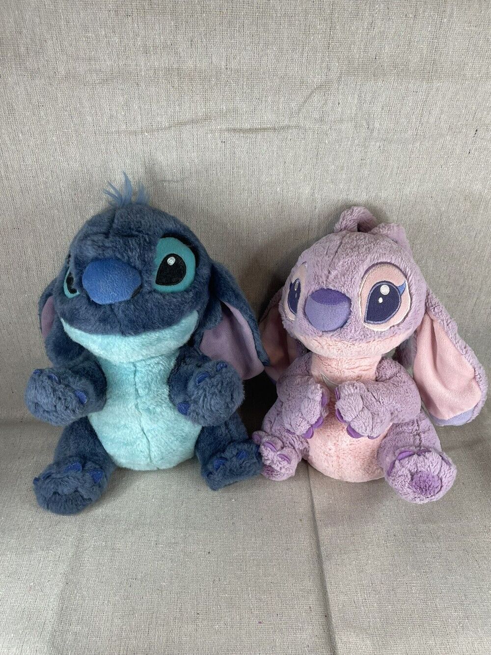Disney Parks Lilo & Stitch  And Angel Plush Toy Lot